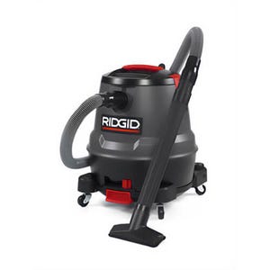 Ridgid® 50333 ProPack® Motor-On-Bottom Wet and Dry Vacuum, 12 A, 12 gal Tank, 6.5 hp Power Rating