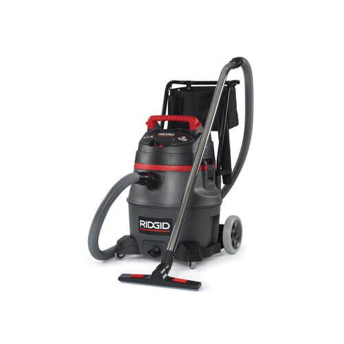 Ridgid® 50363 Wet and Dry Vacuum 2-Stage with Cart, 16 gal Tank, 11.5 A