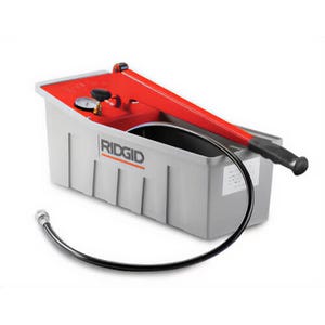 Ridgid® 50557 Pressure Test Pump Hydraulically, 1450 up to, 725 psi