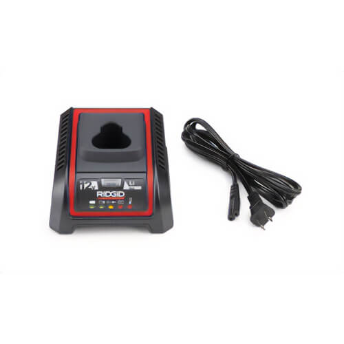 Ridgid® 55193 Li-Ion RBC-121 Class 2 Advanced Lithium Battery Charger, 12V Input, 120 VAC Output
