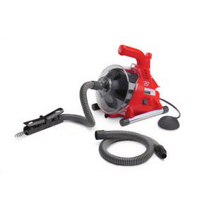 Ridgid® 55808 PowerClear™ Drain Cleaning Machine, 3/4 to 1-1/2 in Drain Line, 120 VAC
