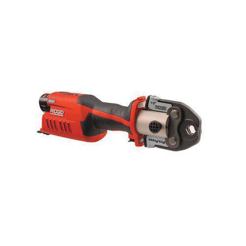 Ridgid® 57388 Press Tool Only, 5S Crimp, 12V, Li-Ion Battery, 2.5 Ah Battery, 15.8 in L x 4.25 in H