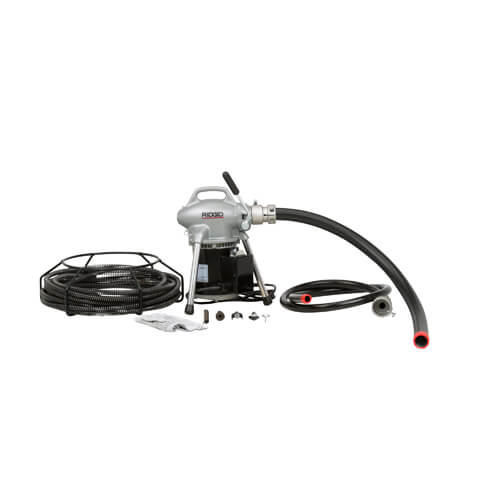 Ridgid® 58960 Sectional Drain Cleaning Machine K-50-4, 3/4 to 4 in Drain Line, 1/6 hp, 115 VAC