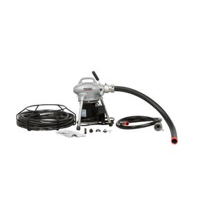 Ridgid® 58960 Sectional Drain Cleaning Machine K-50-4, 3/4 to 4 in Drain Line, 1/6 hp, 115 VAC