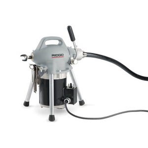 Ridgid® 58980 Sectional Drain Cleaning Machine K-50-6, 3/4 to 4 in Drain Line, 1/6 hp, 115 VAC