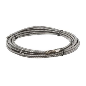 Ridgid® 62235 Hollow Core Cable C-2 with Drop Head Auger, 5/16 in dia x 25 ft L, Steel, 3/4 to 1-1/2 in Drain Line