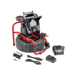 Ridgid® 63673 SeeSnake® Compact M40 Reel with Self-Leveling Camera Powered with TruSense®