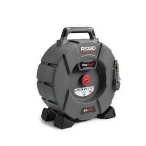 Ridgid® 64273 FlexShaft® High Speed Drain Cleaning Machine, 2 to 4 in Drain Line, 70 ft Max* Run, Nylon Sheath Housing