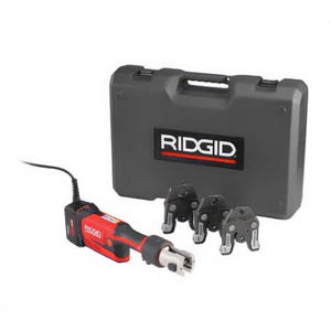 Ridgid® 67198 Corded Kit with ProPress® Jaws, 1/2 to 1 in, Aluminum Alloy/Polyamide/Steel Alloy, 1-Handle, In-line Shape/Handle