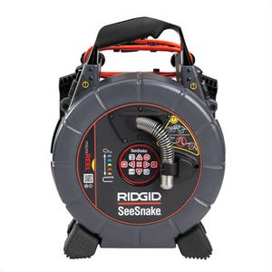 Ridgid® 70803 SeeSnake® microREEL CA-350 Video Inspection System, 25 mm Camera dia, 12 in Drum, 2-1/2 in to 4 in Line Capacity