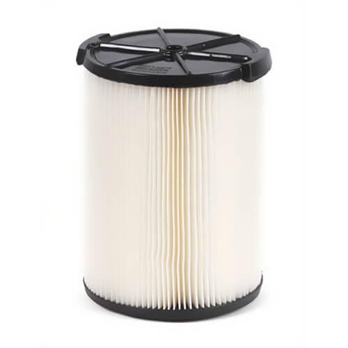 Ridgid® 72947 Standard VF4000 Vacuum Paper Filter for WD1625, Washable and Reusable