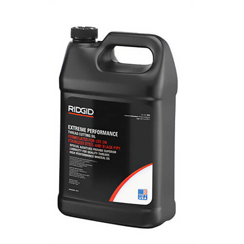Ridgid® 74012 Extreme Performance Thread Cutting Oil, 1 gal Can, Mild Petroleum, Liquid, Clear Amber