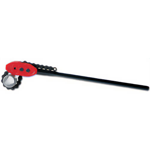 Ridgid® 92665 Chain Tong, Reversible, 27 in OAL, 1/4 to 2-1/2 in, 17-1/2 in Chain L, Double End Jaw, Alloy Steel Jaw
