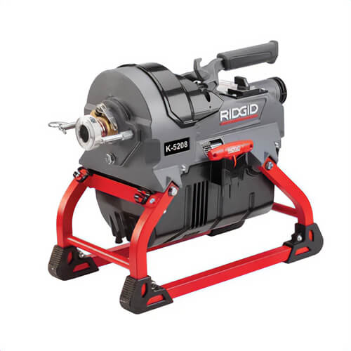 Ridgid® 64073 K-5208 Sectional Machine,  220V-240V 50/60Hz, Includes: Hose, (4) Cables, Cable Carrier and Toolbox Kit with Cutters