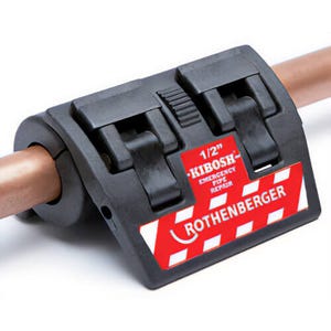 Rothenberger 80007 Repair Clamp, Plastic, Reusable, 1.5 D x 4 W x 7.5 H in