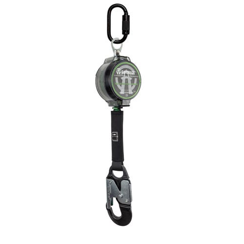 Safewaze™ 018-5009 Web Retractable with Aluminum Snap Hook, 7 ft