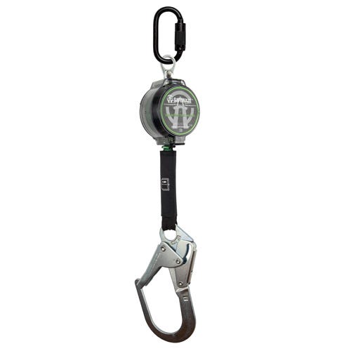 Safewaze™ 018-5010 Web Retractable with Steel Rebar Hook, 7 ft