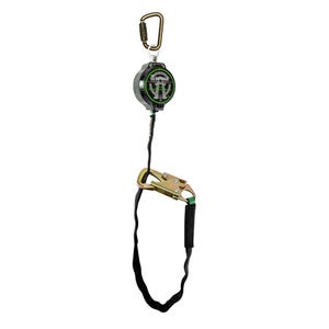 Safewazeâ„¢ 018-5029 7 ft Web 40 in Tie Back Retractable with Steel Carabiner