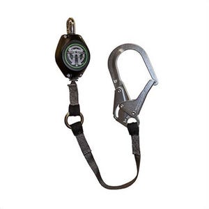 Safewazeâ„¢ FS-FSP1409-W Latitude HD Single Web Self Retracting Lifeline, Carabiner, Snap Hook, 9 ft