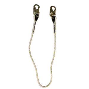Safewazeâ„¢ FS33210 Polydac Rope Positioning Lanyard, 6 ft