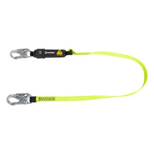 Safewazeâ„¢ FS560-AF PRO+ Energy Absorbing Lanyard with Arc Flash Webbing, 6 ft
