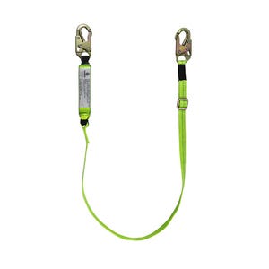 Safewazeâ„¢ FS560-AJ Adjustable High Profile Energy Absorbing Lanyard with Snap Hooks