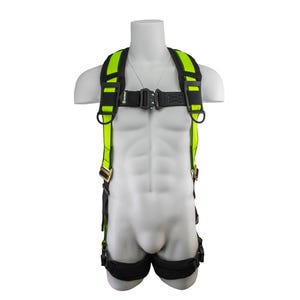 Safewazeâ„¢ SW280-QC-2X PRO Full Body Harness, 1D, QC Chest, QC Legs