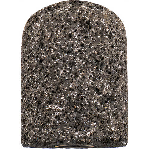 UA® 25306 Type 18R Plug, 2 in dia Maximum, A16 Grit, 5/8-11 Center Hole, Aluminum Oxide Abrasive