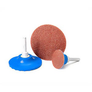 SAIT® 52277 SAIT-Lok-R™ 2AX Aluminum Oxide Laminated Disc, 2 in dia, 120 grit, 100 ea