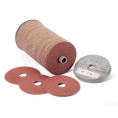 SAIT® 52892 Close Coated General Purpose Premium Abrasive Disc with Grinding Aid, 4-1/2 in dia, 7/8 in Center Hole, 60 Grit, 3A Aluminum Oxide Abrasive