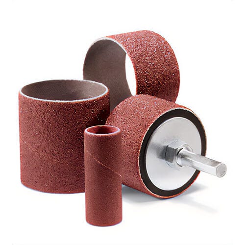 SAIT® 42051 Aluminum Oxide Spiral Band, 3 in dia, 3 in L, 36 grit, 50 ea