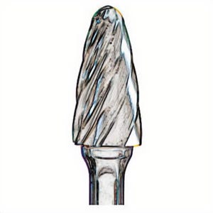 SAIT® 45050 Carbide Burr, Cylindrical - No End Cut (Shape SA) Head