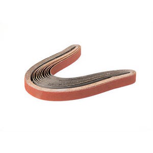 SAIT® LA-X Sait-Saver™ 60685 Benchstand Semi-Friable Coated Abrasive Belt, 6 in W x 48 in L, 60 Grit, Aluminum Oxide Abrasive, Cotton Backing