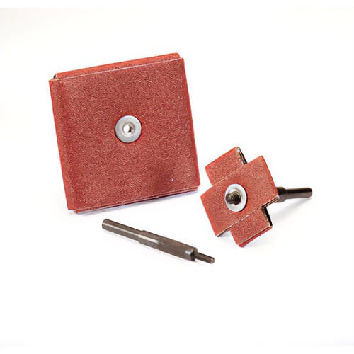 UA® 95096 Mandrel, 1/4 in Shank, Use with Cross, Square Pad