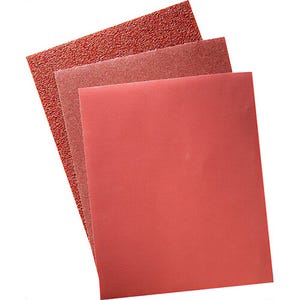 UA® 84913 DAF Sanding Sheet, 11 in L x 9 in W, 120 Grit, Aluminum Oxide Abrasive, Cloth Backing