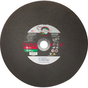 SAIT® Ductile™ 23458 Type 1 Burr Free Portable Saw Cut-Off Wheel, 14 in dia x 1/8 in Thick, 20 mm Center Hole, 24 Grit