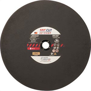 SAIT® 24039 Chop Saw Abrasive Cut-Off Wheel, Type 1, 14 x 3/32 x 1 Ez-Chop, 10 ea