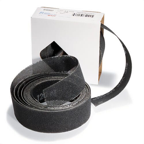 SAIT® Saitscreen™ 84096 Coated Abrasive Roll, 10 yd L x 1-1/2 in W, 180 Grit, Fine Grade, Silicon Carbide Abrasive, Cloth Backing