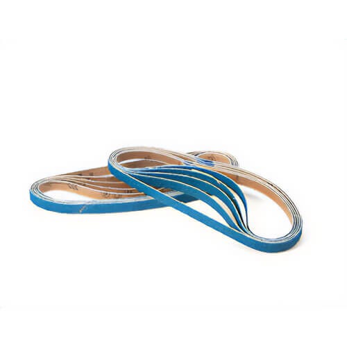 SAIT® Z-H Quick Ship™ 64114 Waterproof Coated Abrasive Belt, 3/4 in W x 18 in L, 36 Grit, Zirconia Alumina Abrasive, Polyester Backing