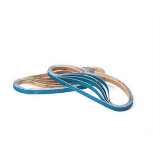 SAIT® Z-H Quick Ship™ 64114 Waterproof Coated Abrasive Belt, 3/4 in W x 18 in L, 36 Grit, Zirconia Alumina Abrasive, Polyester Backing