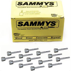 Sammys® 8031925 Vertical Anchor Super Screw, 25 pk