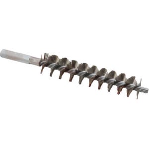 Schaefer Brush 43528 Stainless Steel Tube Brush, 7/8 in Brush dia, 4 in Brush Length, 12 in - 24 Female Thread