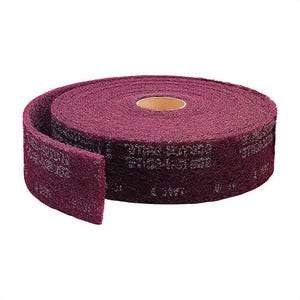Scotch-Briteâ„¢ 7000121074 Clean and Finish Roll, CF-RL, A/O Very Fine, Open Web Material, 2 in x 30 ft