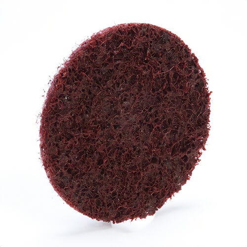 Scotch-Brite™ 7000000751 Roloc™ Surface Conditioning Disc, Nonwoven, SC-DR, A/O Medium, TR, 2 in