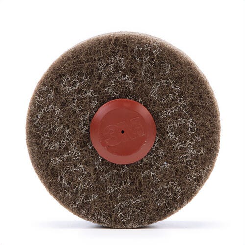 Scotch-Brite™ 7000120710 Cut and Polish Disc D5, 4 in x 1-1/4 in x 1/4 in a Medium