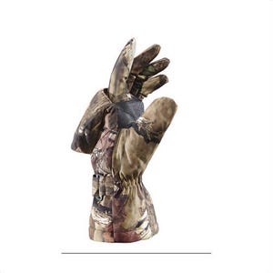 Seirus® 8102.1.0944 Mountain Challenger™ Glomitt 8102 Breathable Men's General Purpose Work Gloves, Cold Weather, L, SureGrip™ Palm, Taslan, RealTree AP