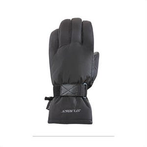 Seirus® 8114.0.1424 Heatwave™ Breathable General Purpose Gloves, Cold Weather, L, Black/Charcoal, Poly Tricot Palm, Resists: Water
