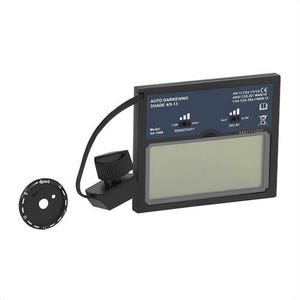 Sellstrom® S27710 Variable Auto Darkening Filter, 9 to 13 Lens Shade, 1.57 in H x 3.54 in W