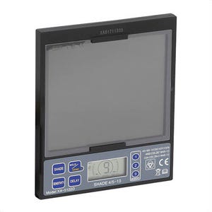 Sellstrom® S27740 Premium Extra-Large Blue Lens Technology Variable Auto Darkening Filter, 4/5 to 13 Lens Shade, 2.38 in H x 3.94 in W