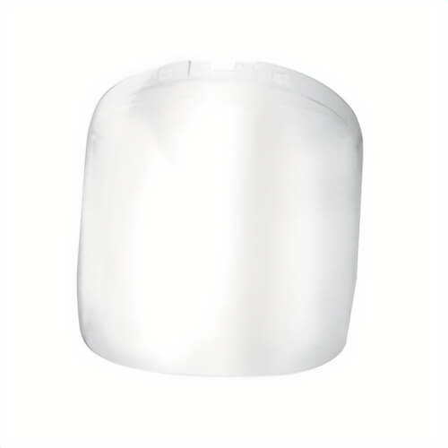 Sellstrom®  S32100 Faceshield Visor, Clear, Polycarbonate, 8 in H x 8 in W x 0.06 in Thick Visor, For Use with DP4™ Multi-Purpose Faceshields